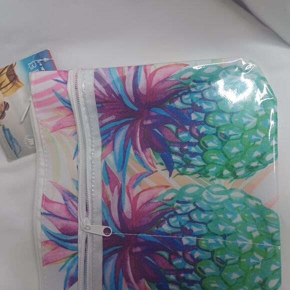 Morgan Home Wet Dry Bag Pineapple Print Beach Case NWT - Picture 7 of 7